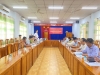 Ảnh: đồng chí Nguyễn Văn Long – Phó Giám đốc QBVPTR báo cáo các nội dung chính của dự thảo điều chỉnh Kế hoạch thu, chi tiền DVMT rừng năm 2023