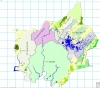 Ảnh: Bản đồ chi trả dịch vụ môi trường rừng tỉnh Bình Phước