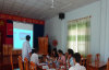 Đồng chí Nguyễn Tiên Phong - Thư ký giới thiệu sơ lược về sáng kiến về Tra cứu văn bản và tổng hợp dữ liệu để cập nhập  lên hệ thống  dữ liệu chi trả DVMTR Việt Nam.