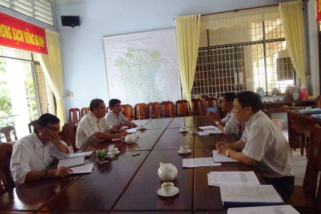 Chụp hình lưu niệm Quỹ Bảo vệ và phát triển rừng Bình Phước với Quỹ Bảo vệ và phát triển rừng Tây Ninh